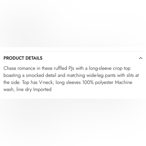 INTIMATELY by FREE PEOPLE NWOT Chasing Love Ruffle Satin Pajama in Precious Wine - Picture 13 of 13